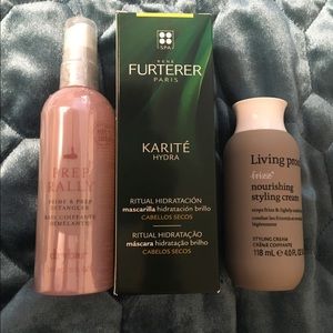 Hair are bundle. Hydrate, prep & prime